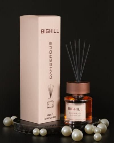 Namų kvapas su lazdelėmis  EYFEL BIGHILL DANGEROUS 120 ml.