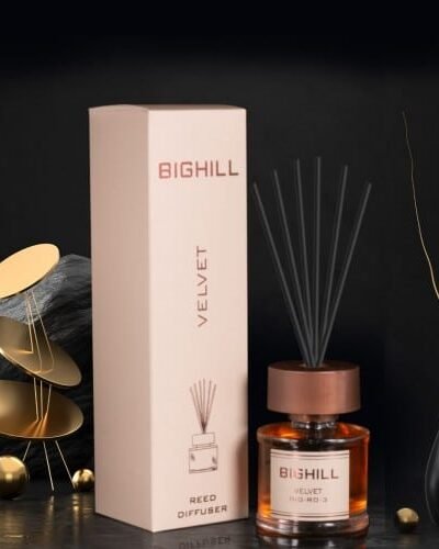 Namų kvapas su lazdelėmis  EYFEL BIGHILL VELVET 120 ml.
