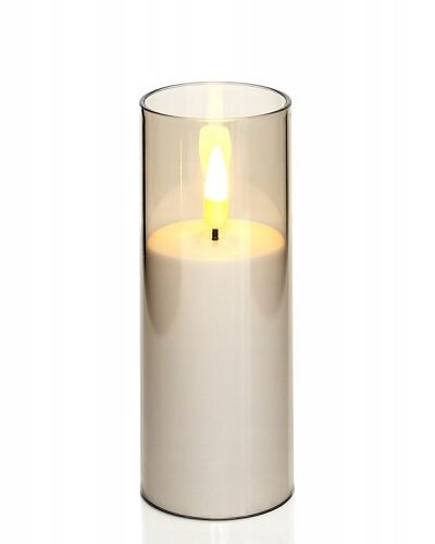LED Įdėklas žvakėms į kapines  6 A-7021 15 cm.