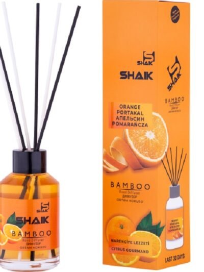 SHAIK namų kvapas su lazdelėmis APELSINAS115 ml.