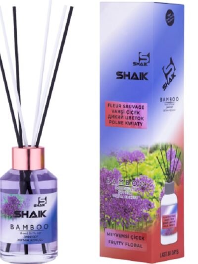 SHAIK namų kvapas su lazdelėmis LAUKO GĖLĖS 115 ml.