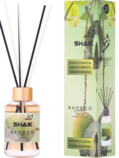 SHAIK namų kvapas su lazdelėmis MANGAS 115 ml.