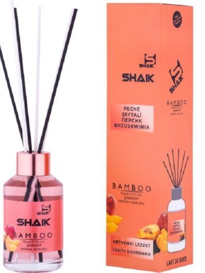 SHAIK namų kvapas su lazdelėmis PERSIKAS 115 ml.