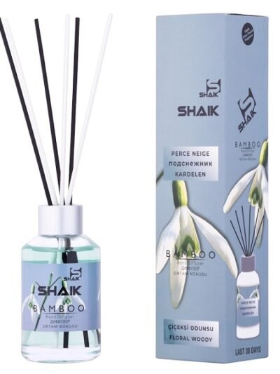 SHAIK namų kvapas su lazdelėmis SNIEGUOLĖ 115 ml.
