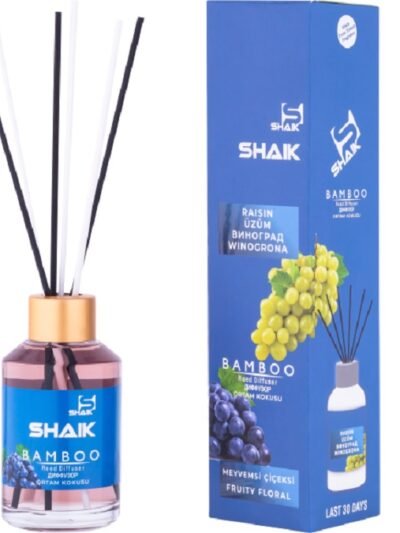 SHAIK namų kvapas su lazdelėmis VYNUOGĖ 115 ml.