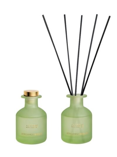 ALVORIA namų kvapas su lazdelėmis BERGAMOT 120 ml.