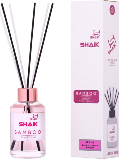 SHAIK namų kvapas su lazdelėmis Nr.154 BRIGHT CRYSTAL 115 ml.