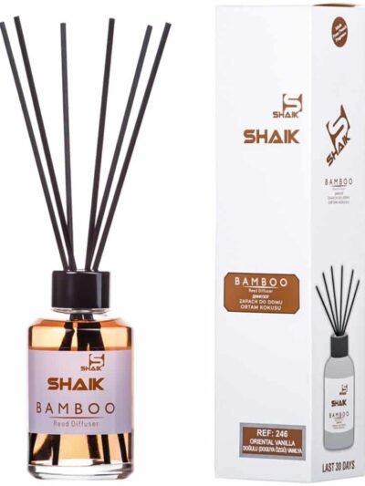 SHAIK namų kvapas su lazdelėmis Nr.246 BLACK OPIUM 115 ml.