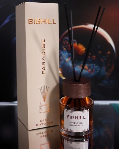 Namų kvapas su lazdelėmis  EYFEL BIGHILL PARADISE 120 ml.