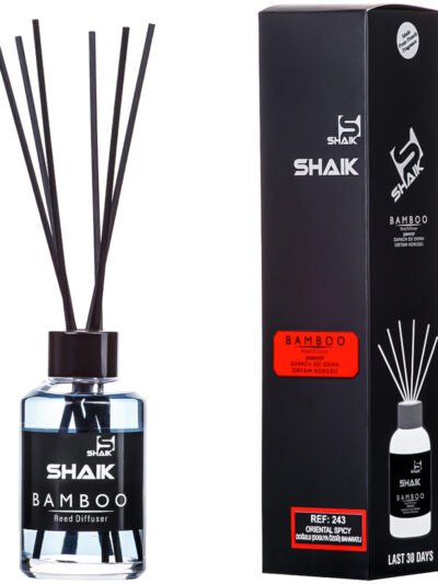 SHAIK namų kvapas su lazdelėmis Nr.243 BAD BOY 115 ml.