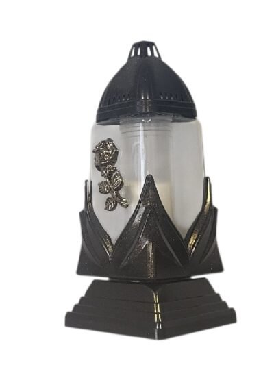Žvakė į kapines K-27 juodos spalvos 30 cm.