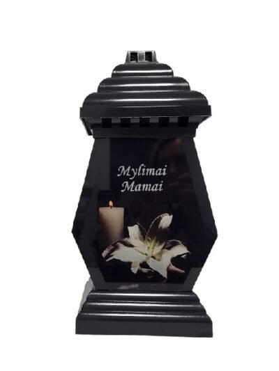 KOPLYTĖLĖ LELIJA su užrašu "MYLIMAI MAMAI" 30 cm.