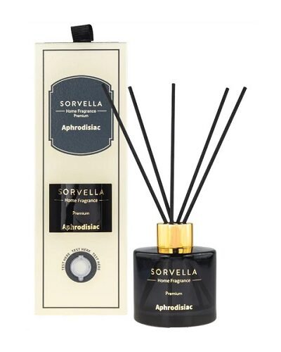 N-Namų kvapas su lazdelėmis  SORVELLA APHRODISIAC 120 ml.