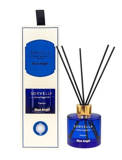 N-Namų kvapas su lazdelėmis  SORVELLA BLUE ANGEL 120 ml.