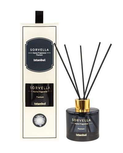 N-Namų kvapas su lazdelėmis  SORVELLA ISTAMBUL 120 ml.