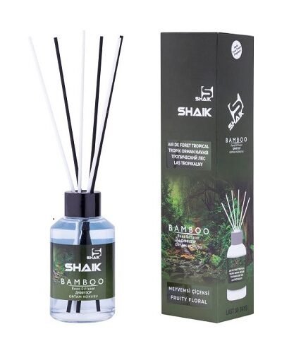 SHAIK namų kvapas su lazdelėmis TROPIKŲ MIŠKAS 115 ml.