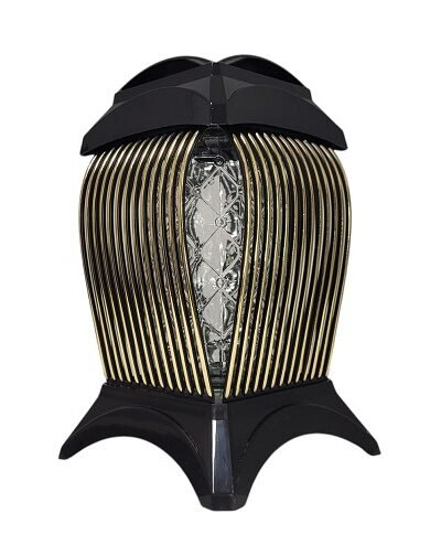 Žvakidė į kapines Z-2 juostelės aukso spalvos 31 cm.